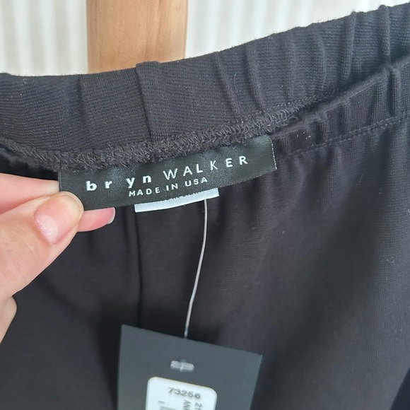 Bryn Walker Anka Ponte Black Slim Leg Ankle Pants Women’s Size Medium NWT - Picture 6 of 10